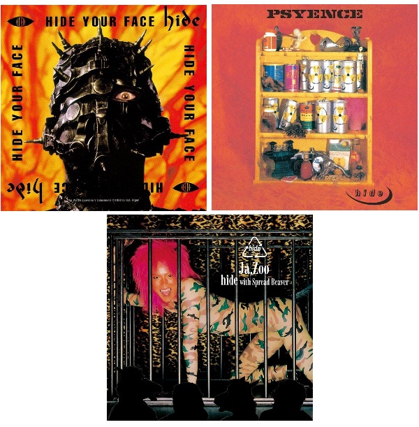 hide『HIDE YOUR FACE(2024 Remaster)』『PSYENCE(2024 Remaster