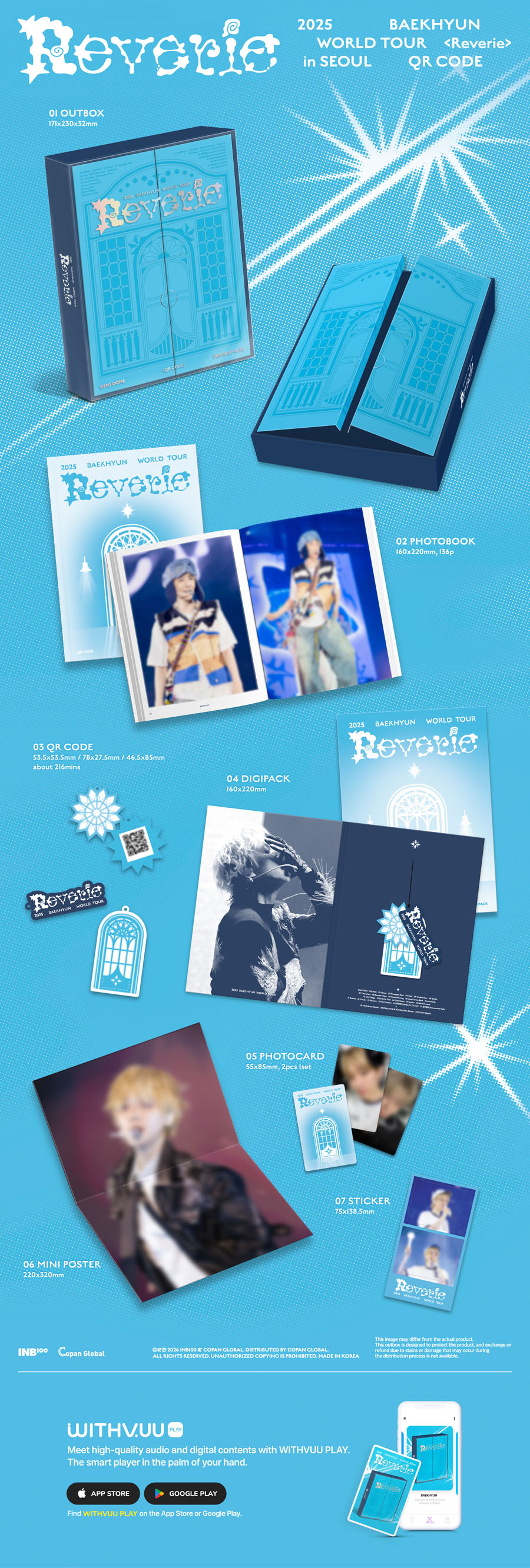 BAEKHYUN『2025 BAEKHYUN WORLD TOUR ＜Reverie＞ in Seoul』Blu-ray