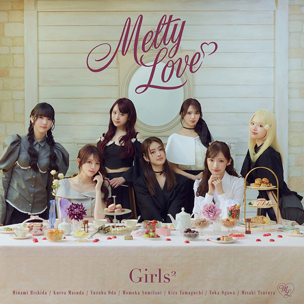 Girls2 Melty Love CD(LIVE盤)(MV盤)おまけつき Girls²】＜特典イメージ画像公開！＞2026/4/1(水)Release!! New EP