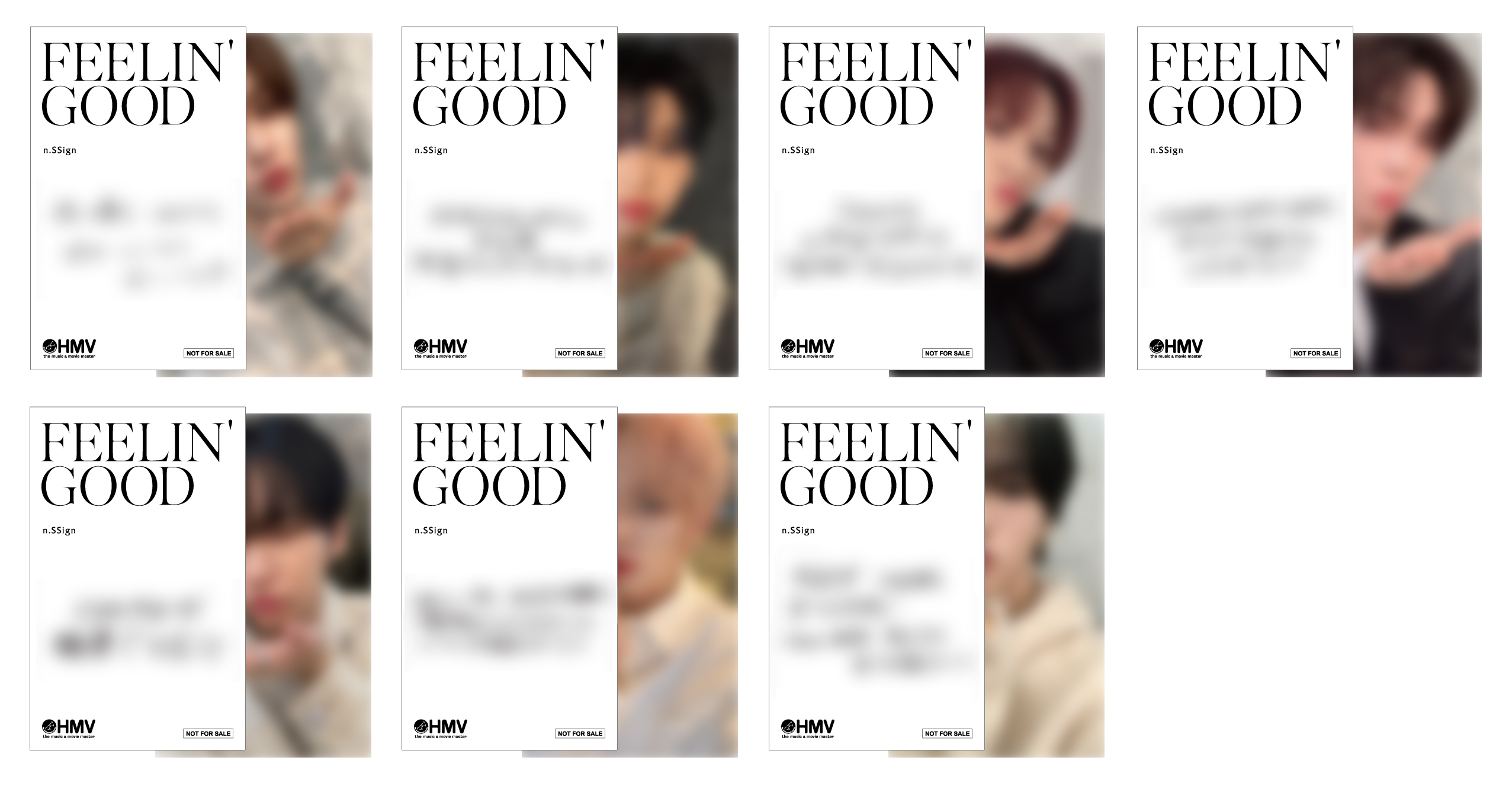 HMVモバガチャ】n.SSign Japan 3rd Single「FEELIN' GOOD」発売記念
