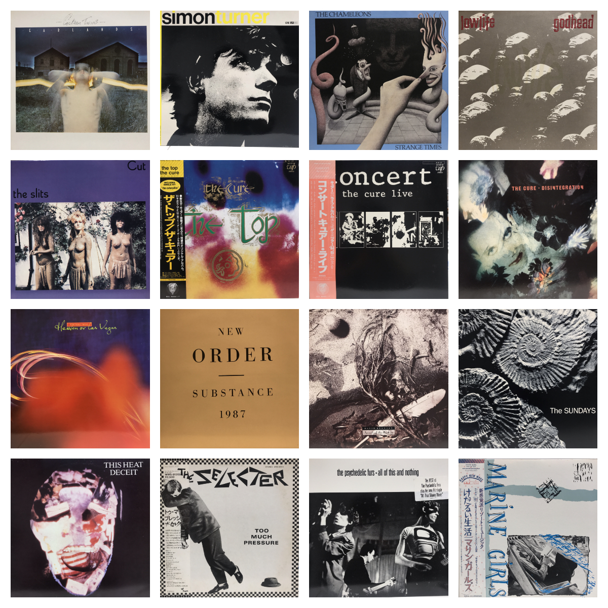心斎橋】3/28(土)80s ROCK /NEW WAVE SALE|中古