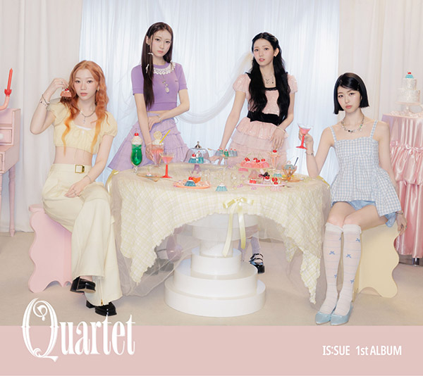 IS:SUE 待望の初のフルアルバム『QUARTET』2026年5月20日(水)発売
