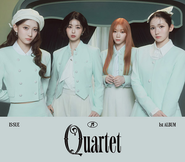 IS:SUE 待望の初のフルアルバム『QUARTET』2026年5月20日(水)発売