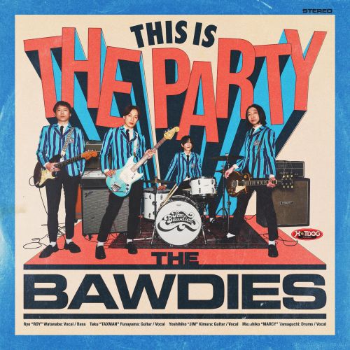 THE BAWDIES(ボーディーズ) LPレコード1-2-3 SEZ3025 THE BAWDIES、自主マネジメント1周年記念！アルバムをアナログ盤で