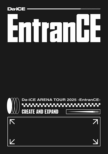 Da-iCE 最新ライブBlu-ray＆DVD 『Da-iCE ARENA TOUR 2025 -EntranCE