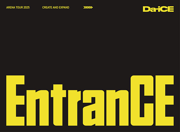 Da-iCE 最新ライブBlu-ray＆DVD 『Da-iCE ARENA TOUR 2025 -EntranCE