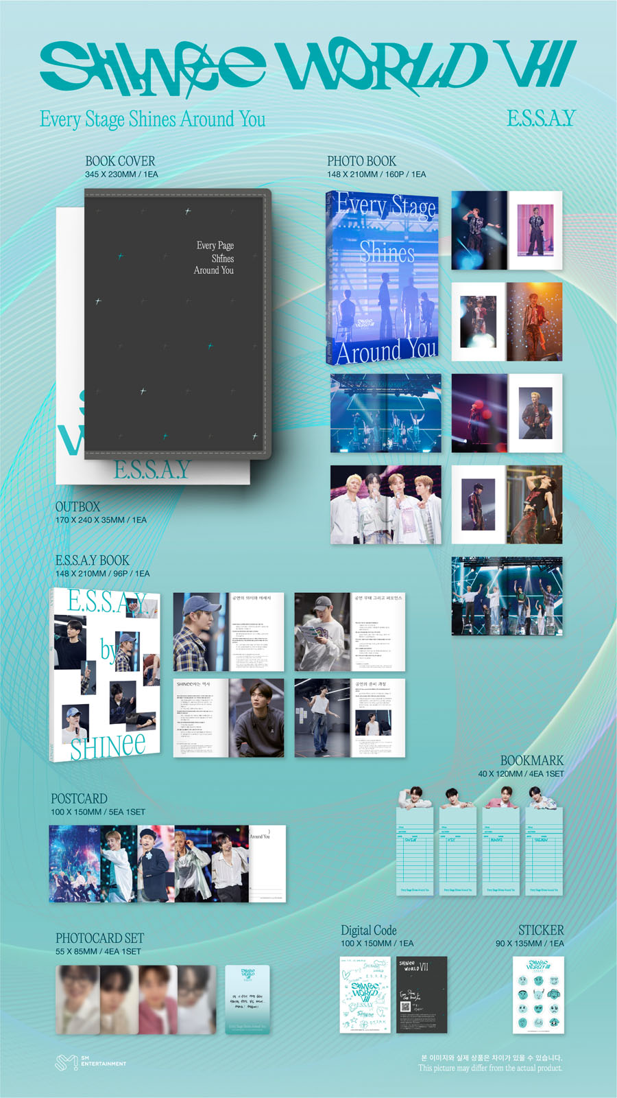 SHINee 7度目の単独コンサート『SHINee World 7 [E.S.S.A.Y] DIGITAL