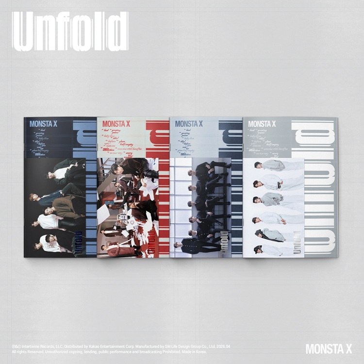 MONSTA X USA Full Album『Unfold』|K-POP・アジア