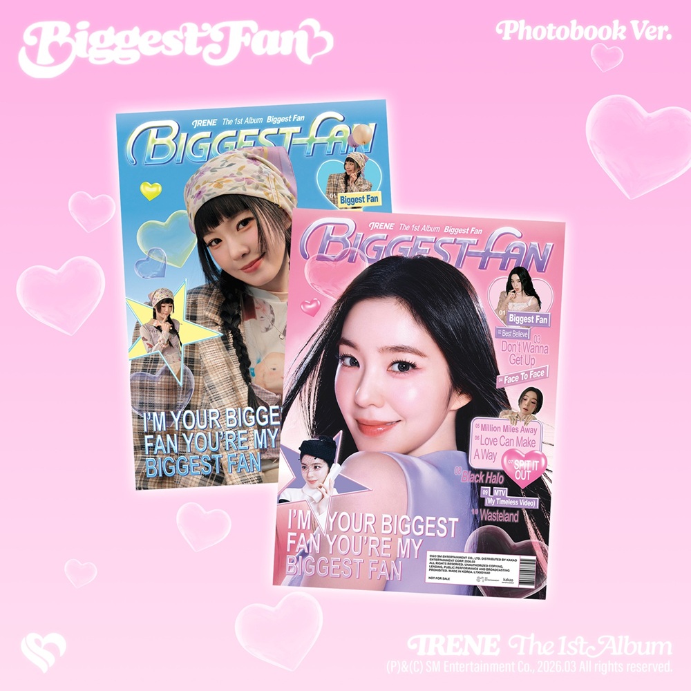 Red Velvet アイリーン(IRENE) 1stフルアルバム『Biggest Fan』|K-POP