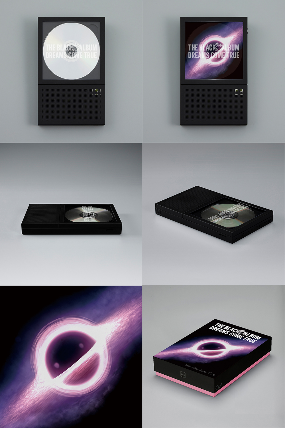 DREAMS COME TRUE「THE BLACK ◯ ALBUM」×km5 コラボCDプレーヤー