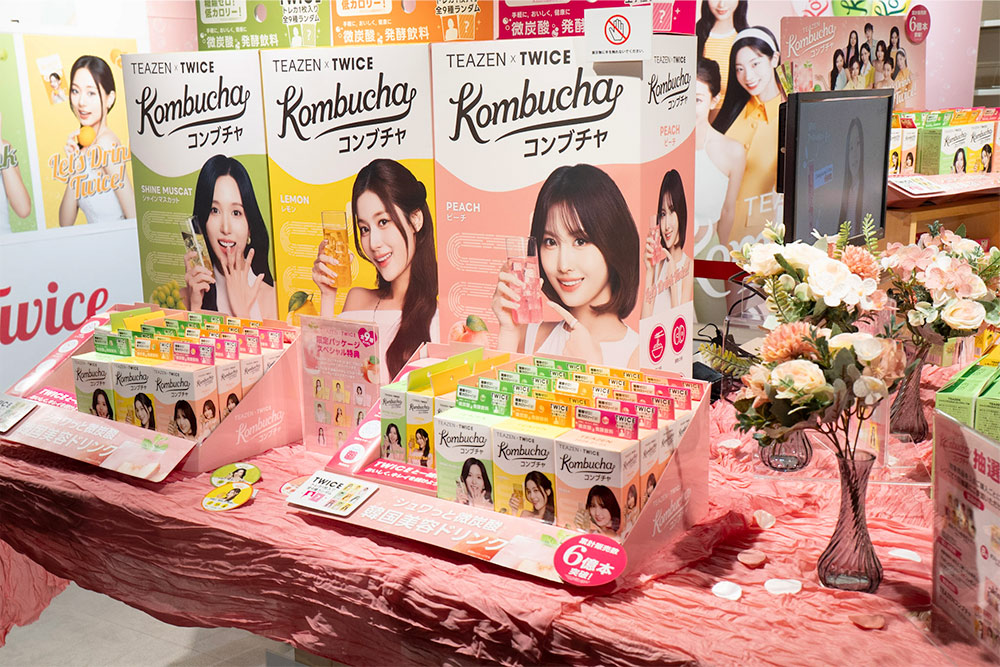 TEAZEN（ティーゼン） × TWICE POPUP｜HMV&BOOKS SHIBUYA 展開レポート|