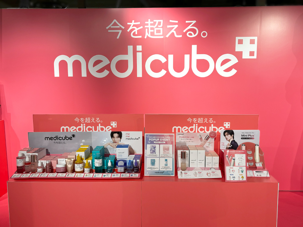 medicube(メディキューブ) POPUP STORE｜HMV&BOOKS SHIBUYA 展開レポート|