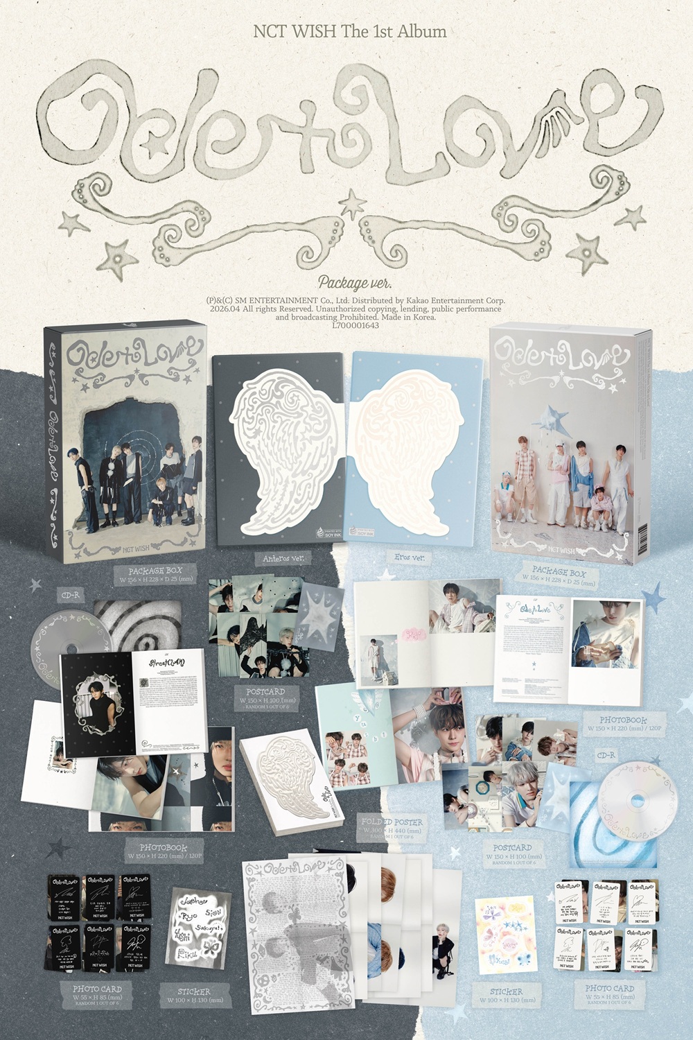 NCT WISH 1st Album『Ode to Love』|K-POP・アジア