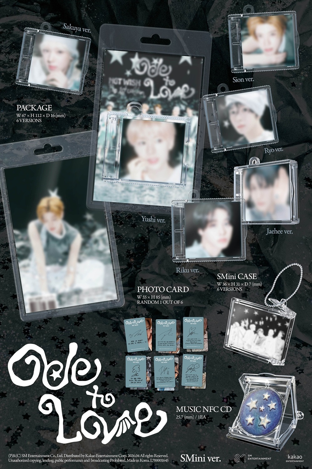 NCT WISH 1st Album『Ode to Love』|K-POP・アジア