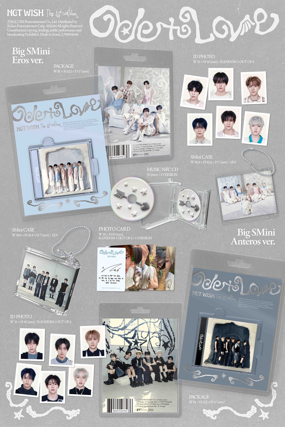 NCT WISH 1st Album『Ode to Love』|K-POP・アジア