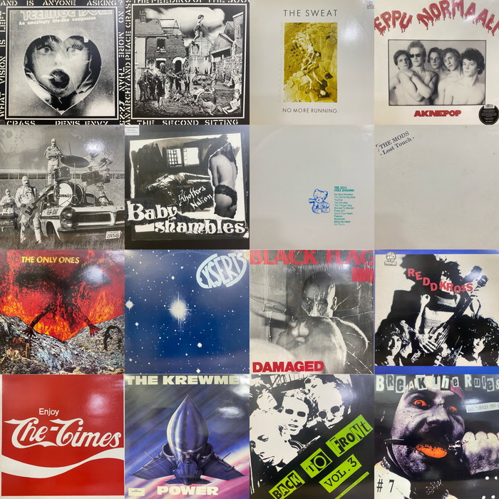 渋谷】4/4(土)PUNK/HARDCORE VINYL SALE|中古