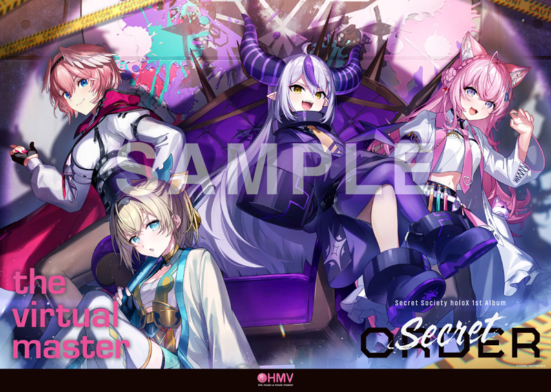 s*r様 ホロカ　秘密結社holoX プロモ Secret ORDER : 秘密結社holoX | HMV&BOOKS online - HOLO-25