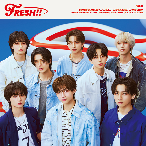 ICEx 2ndニューアルバム『FRESH!!』2026年7月1日(水)発売|ジャパニーズ