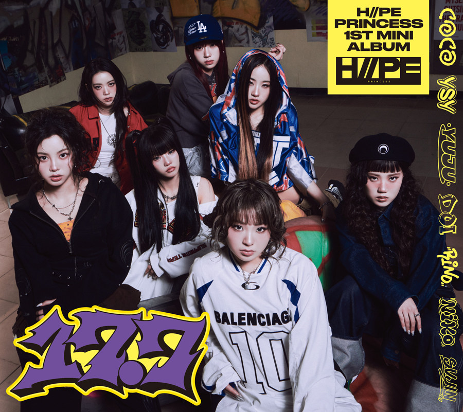 H//PE Princess 1st Mini Album『17.7』2026年5月27日リリース