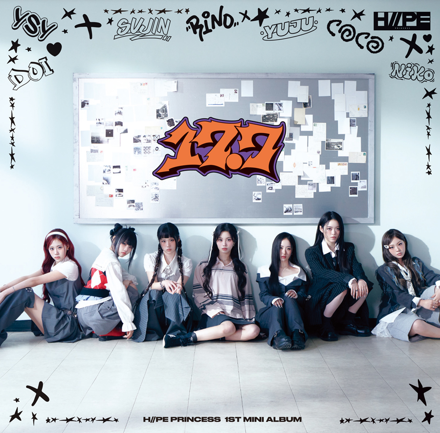 H//PE Princess 1st Mini Album『17.7』2026年5月27日リリース