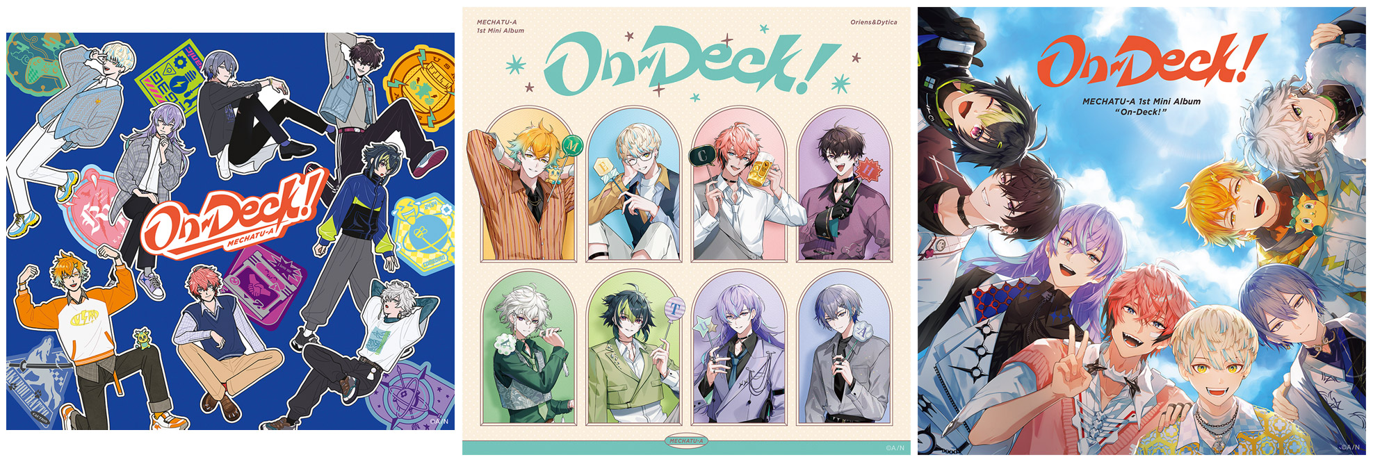 ◎ DUET 初回特典トレカ HMV全店キャンペーン開催】MECHATU-A 1stミニアルバム CD 「On-Deck