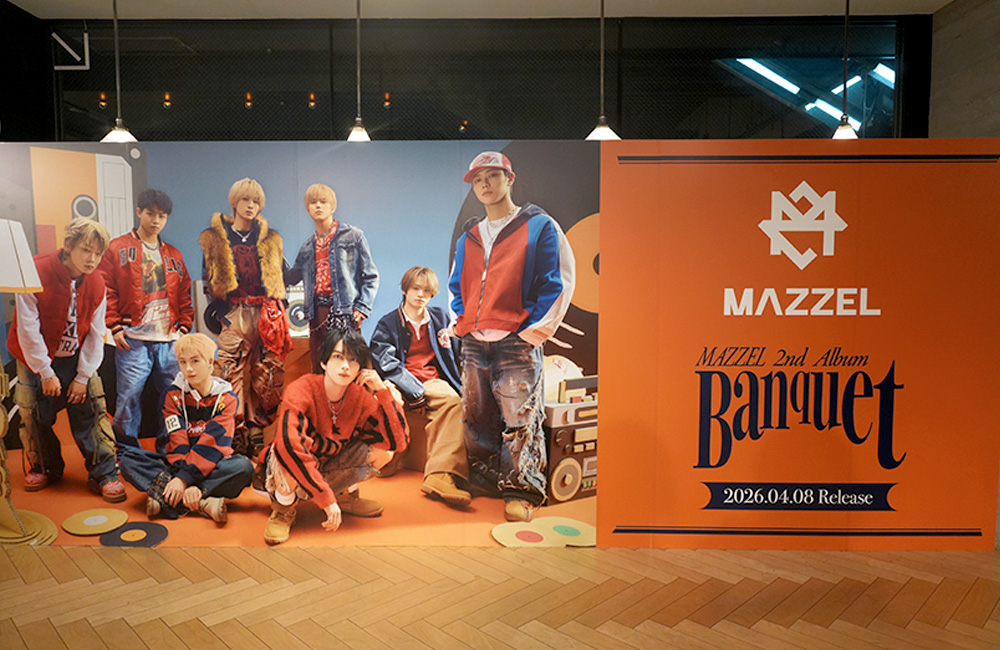 MAZZEL 2ndアルバム『Banquet』リリース記念｜店舗展開レポート|