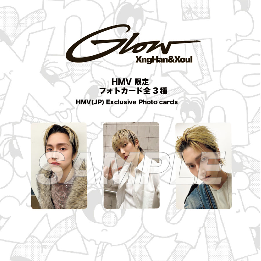 XngHan&Xoul［The 1st Mini Album 'Glow'］日本限定盤＆特典付きで予約