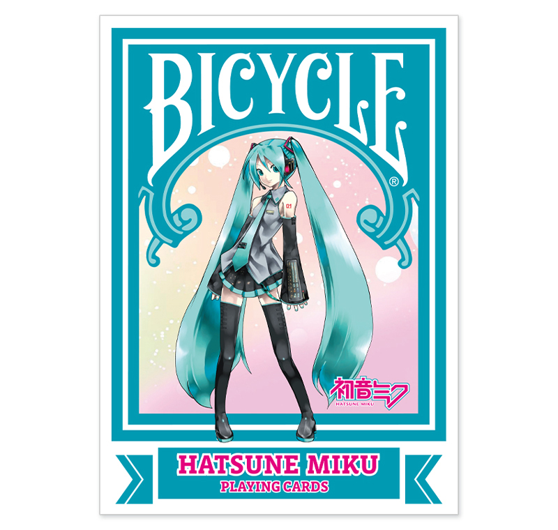 BICYCLEトランプ 初音ミク」発売決定！|グッズ