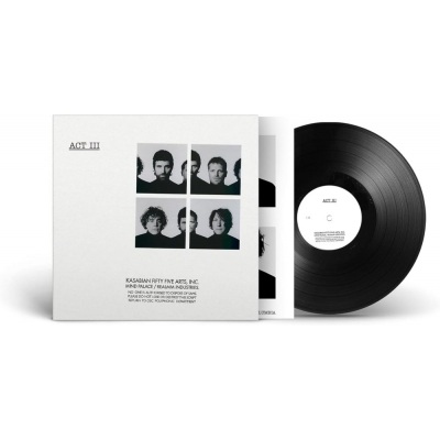 カサビアン新作『Act III』アナログレコードはホワイト盤と通常盤を