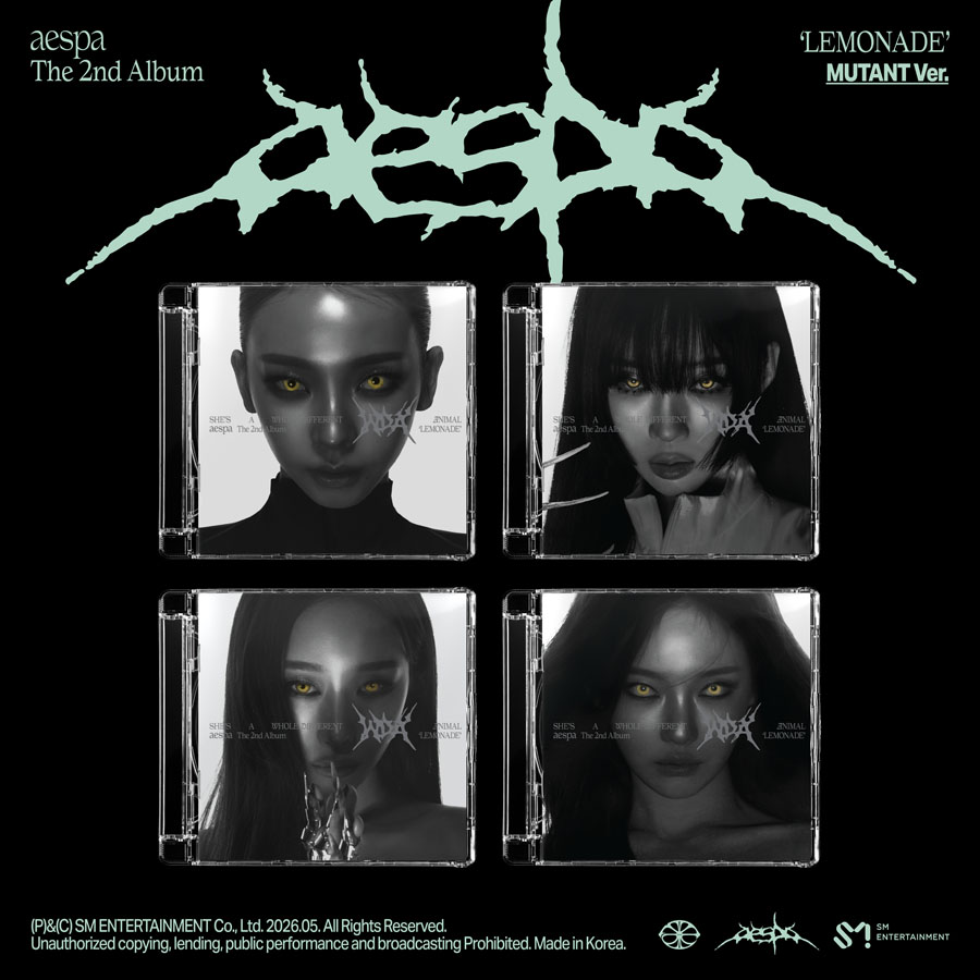aespa 2ndフルアルバム『LEMONADE』 @Loppi・HMV限定特典 + 応募