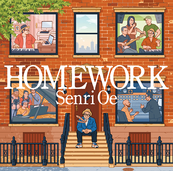 大江千里 最新オリジナル・ジャズアルバム『HOMEWORK』2026年6月24日