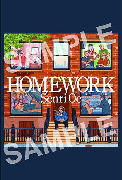 大江千里 最新オリジナル・ジャズアルバム『HOMEWORK』2026年6月24日