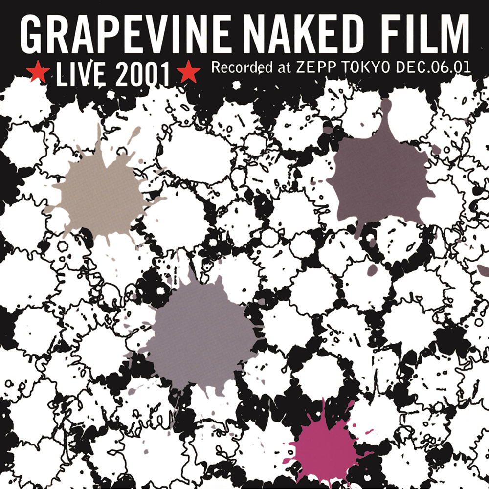 GRAPEVINE 映像『GRAPEVINE LIVE 2001 “NAKED FILM” and MORE』/ CD