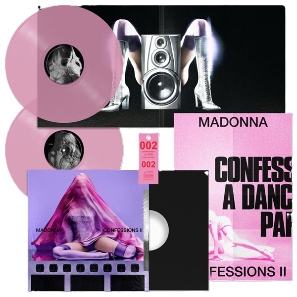 マドンナ新作『Confessions II』HMV限定アナログレコードも発売！|ロック