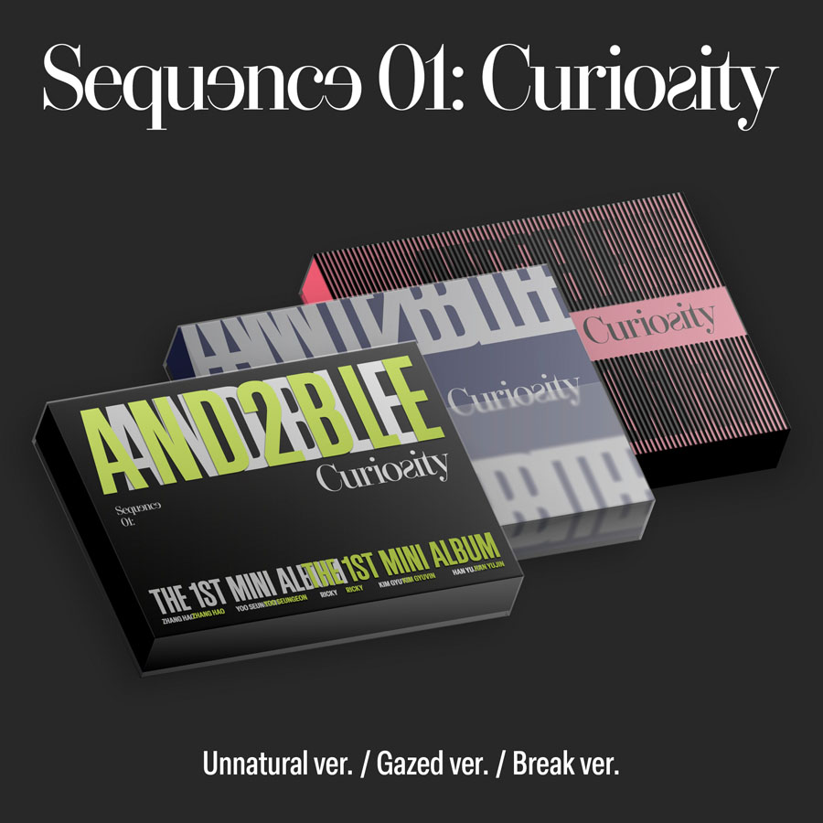 AND2BLE 1stミニアルバム『Sequence 01: Curiosity』|K-POP・アジア