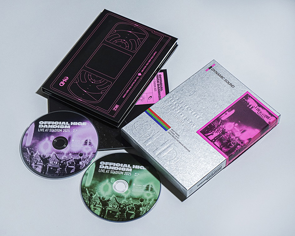 Official髭男dism 最新ライブBlu-ray＆DVD＆CD『OFFICIAL HIGE DANDISM