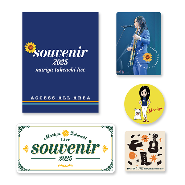 【新品】竹内まりや souvenir 2025 東京公演限定 アルミプレート souvenir 2025 ～mariya takeuchi live～(Blu-ray) : 竹内まりや
