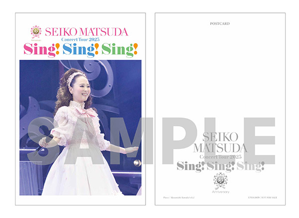 45th Anniversary Seiko Matsuda Concert Tour 2025 ”Sing! Sing! Sing