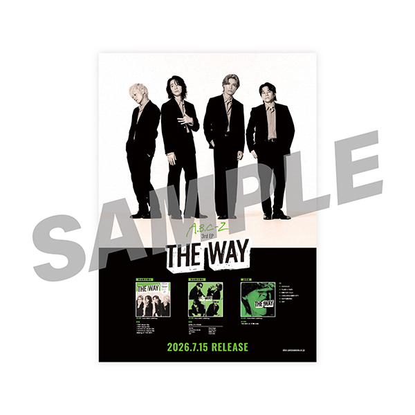 3形態同時購入セット》THE WAY【初回限定盤A+初回限定盤B+通常盤
