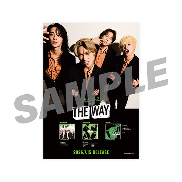3形態同時購入セット》THE WAY【初回限定盤A+初回限定盤B+通常盤