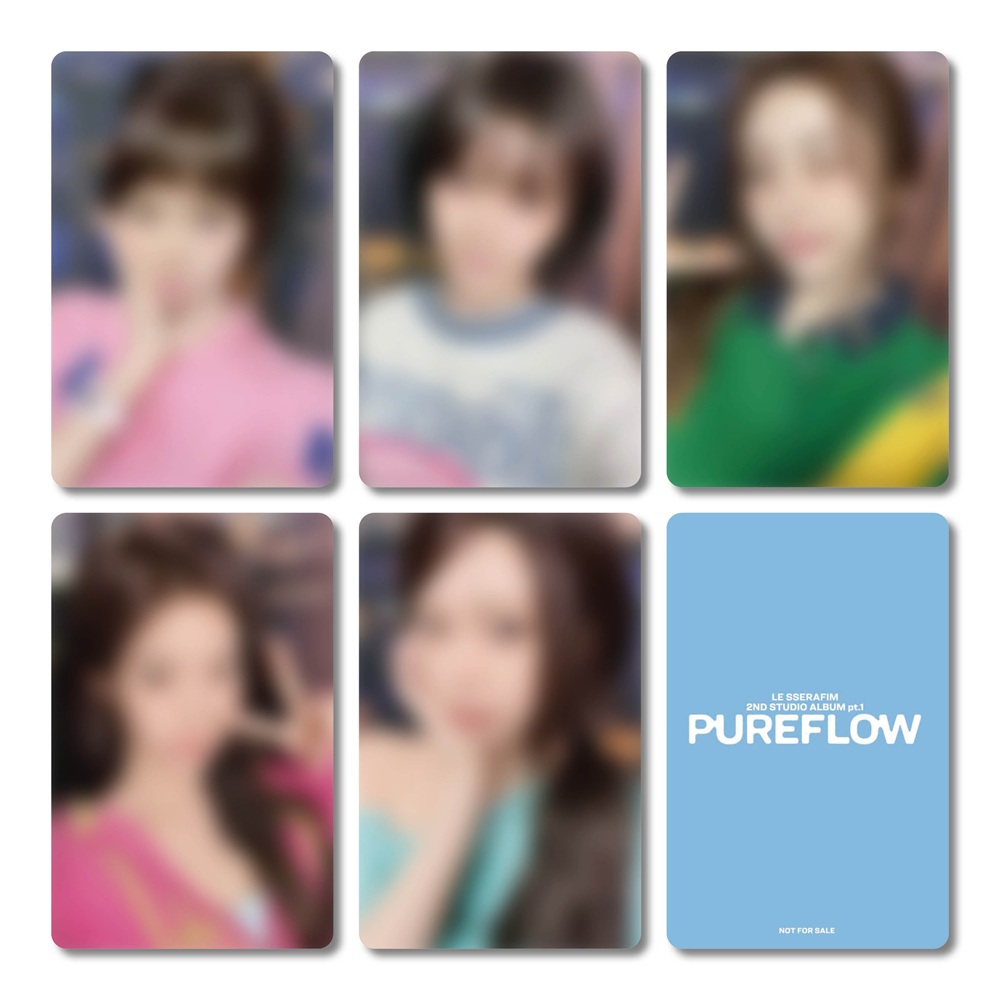 LE SSERAFIM 2nd Studio Album 'PUREFLOW' pt.1 《応募抽選用シリアル