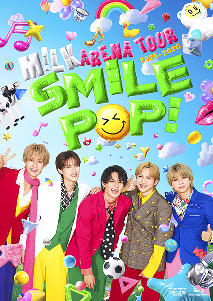 M!LK 最新ライブBlu-ray＆DVD『M!LK ARENA TOUR 2025-2026 