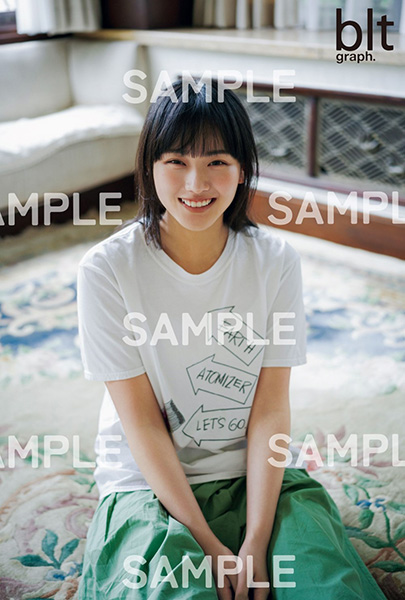 HMV限定特典：山崎天（櫻坂46）ポストカードA》blt graph.vol.115