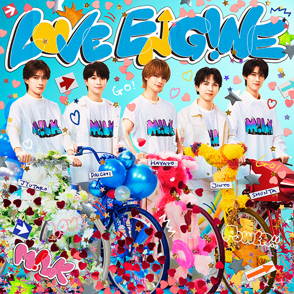 M!LK 初のミニアルバム『LOVE ENG!NE』2026年9月16日(水)発売