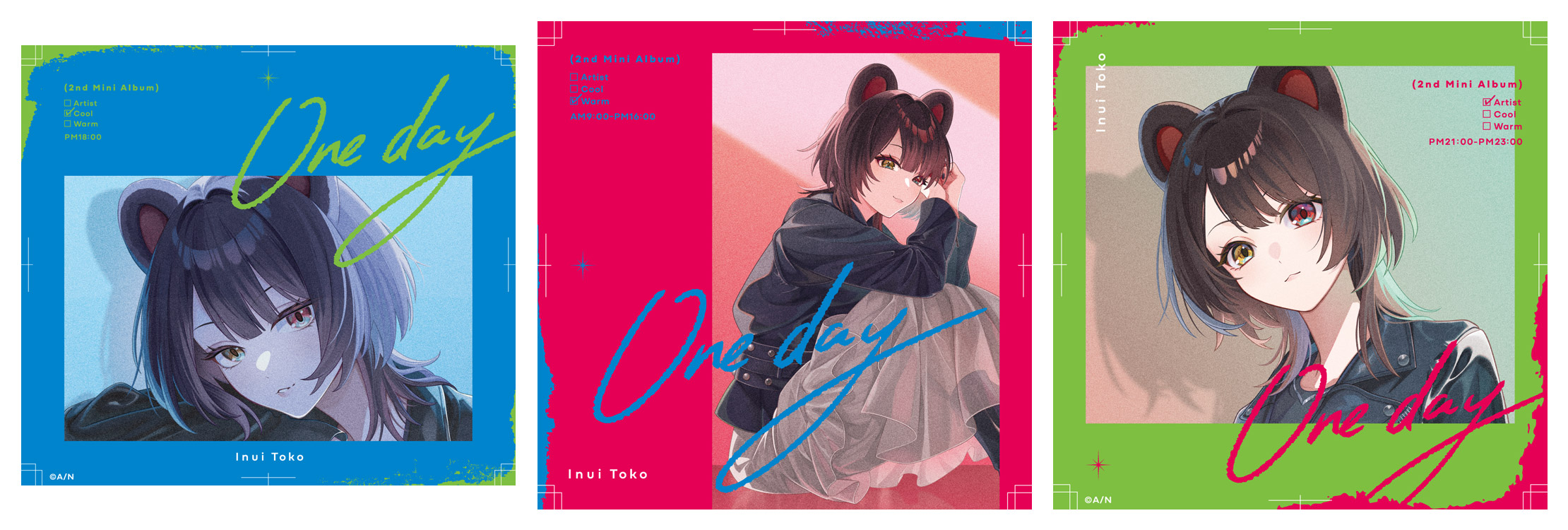 戌亥とこ 2ndミニアルバム CD 「One day」 2026年10月7日 発売 【特典 