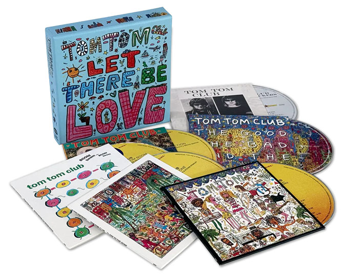 トム・トム・クラブ 全スタジオアルバム収録ボックス『Let There Be