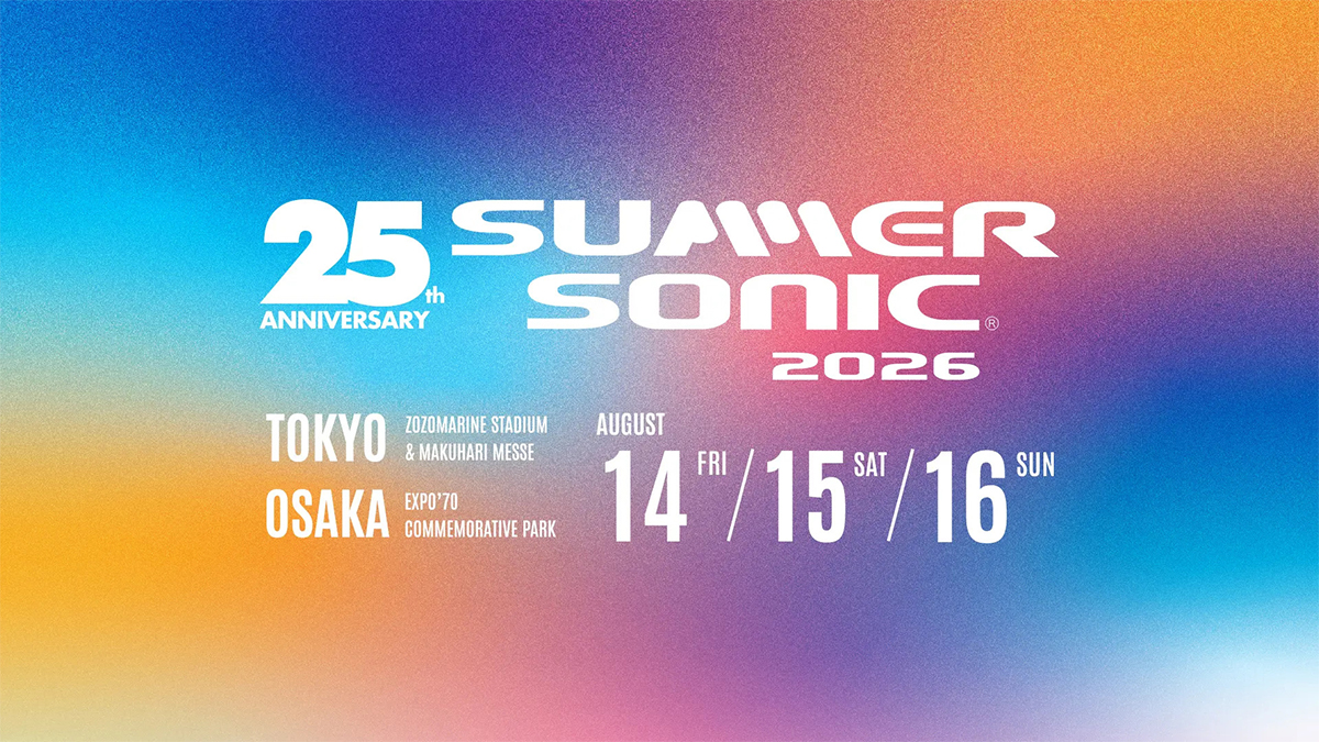 SUMMER SONIC 2026 オフィシャルグッズ販売|グッズ
