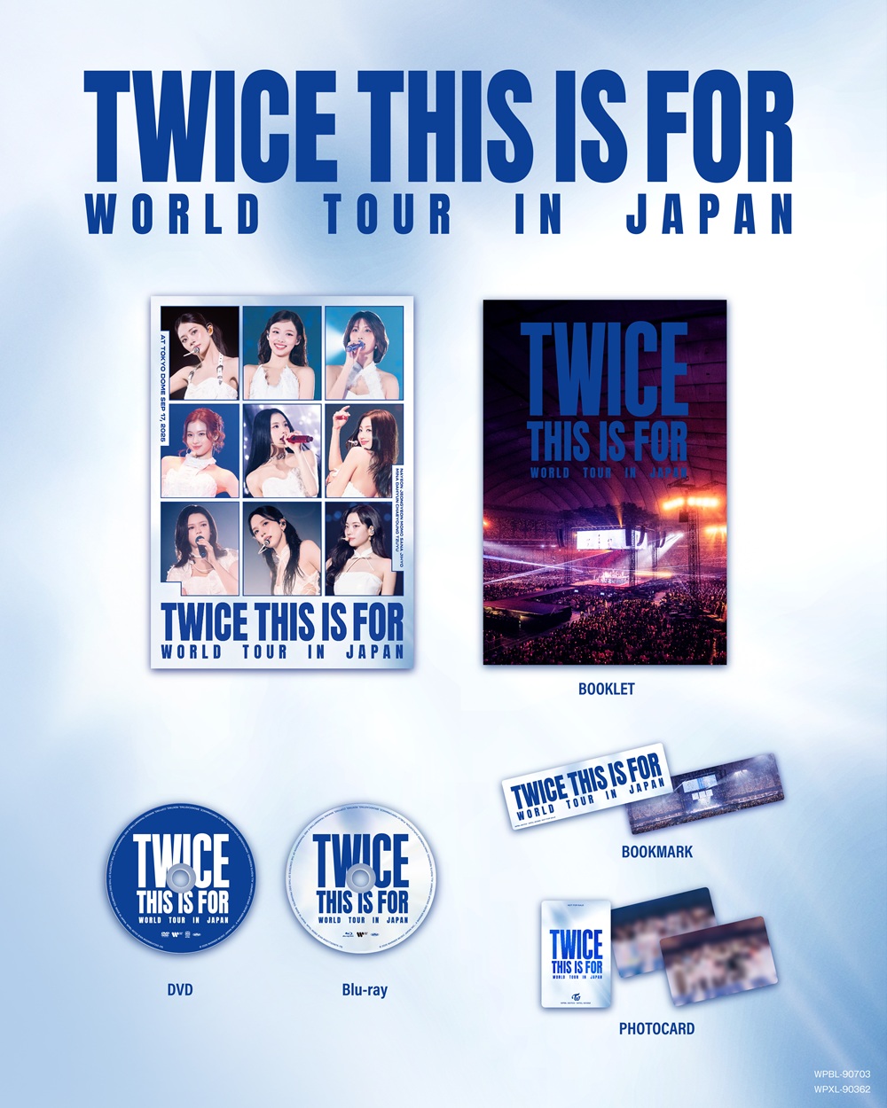 TWICE ライブ ブルーレイ＆DVD『TWICE＜THIS IS FOR＞WORLD TOUR IN