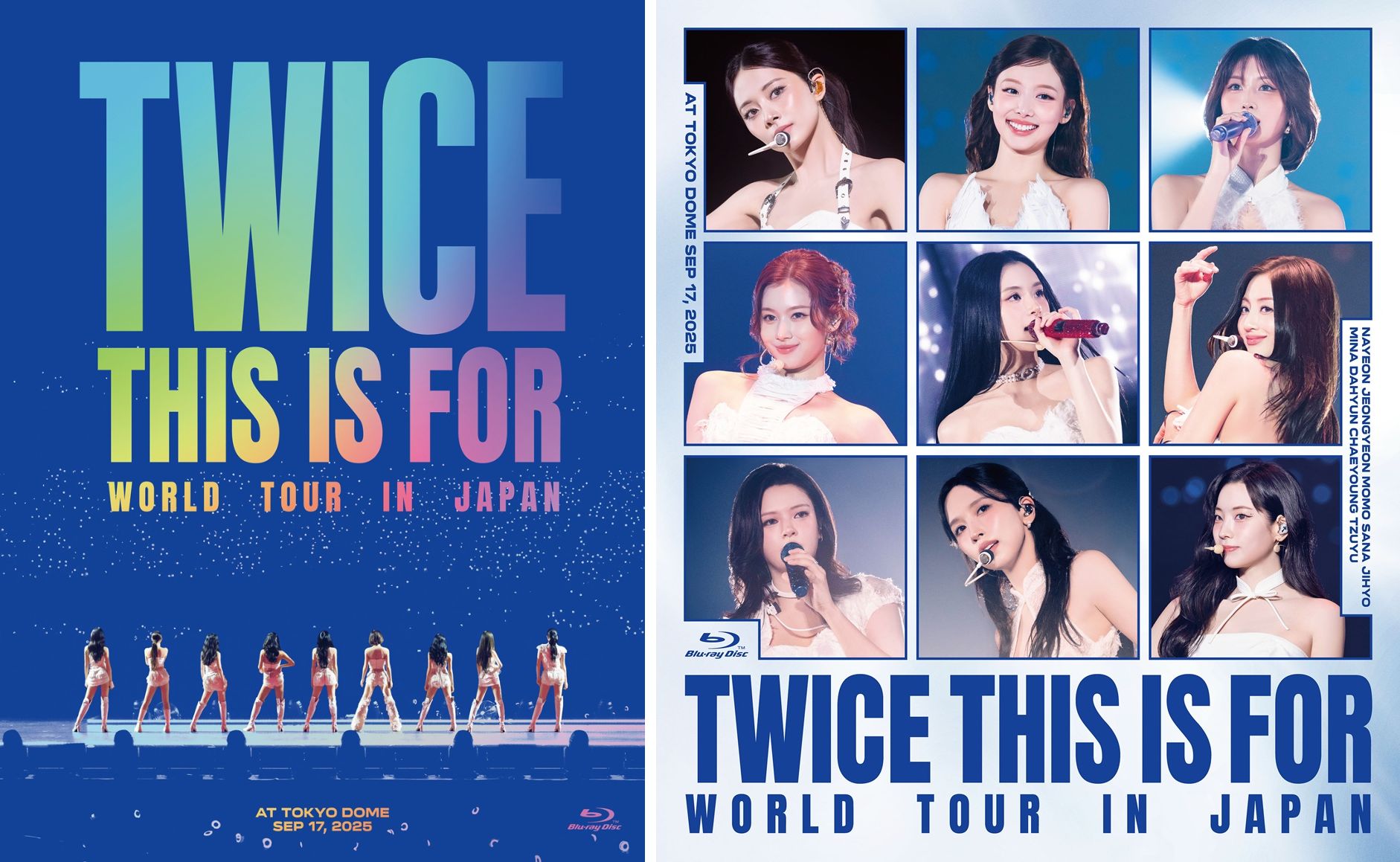 &TWICE ライブDVD入り　おまけ付き TWICE ライブ ブルーレイ＆DVD『TWICE＜THIS IS FOR＞WORLD TOUR IN