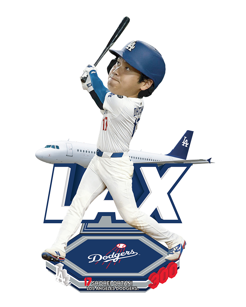 セール！MLB ボブルヘッド 大谷 翔平 ホームランカウンター/LAドジャース 限定200体 大谷翔平 LAドジャース ホームランカウンター付き